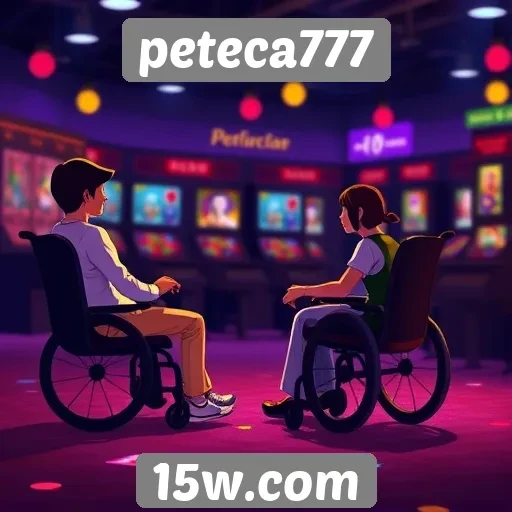 Acessibilidade e interface do usuário no peteca777